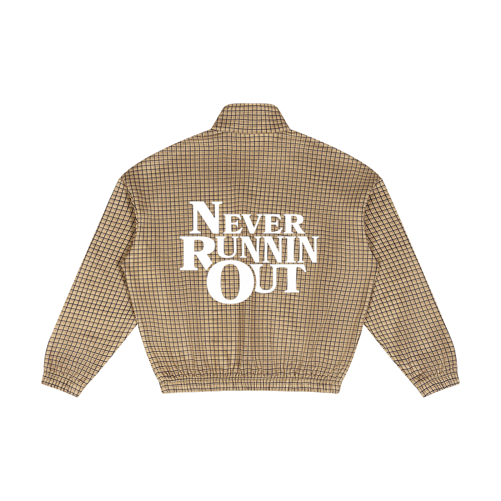 Unisex Plaid Quarter-Zip Sweatshirt