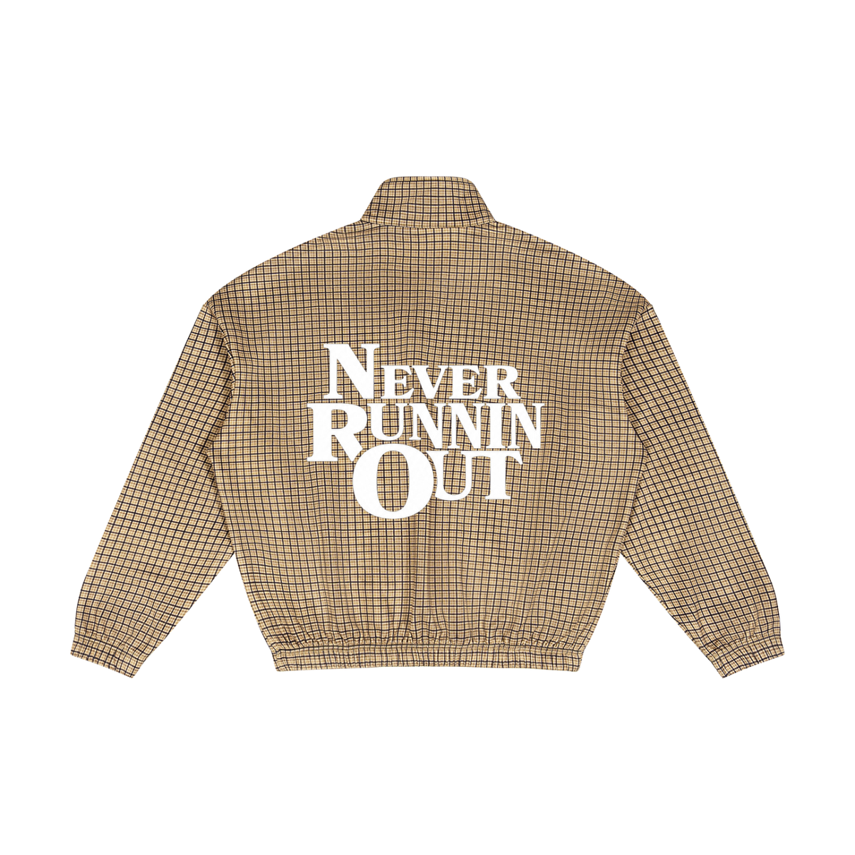 Unisex Plaid Quarter-Zip Sweatshirt