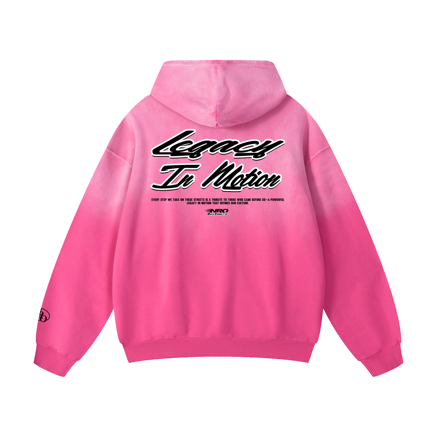 Sunfade Oversized Never Runnin Out Hoodie