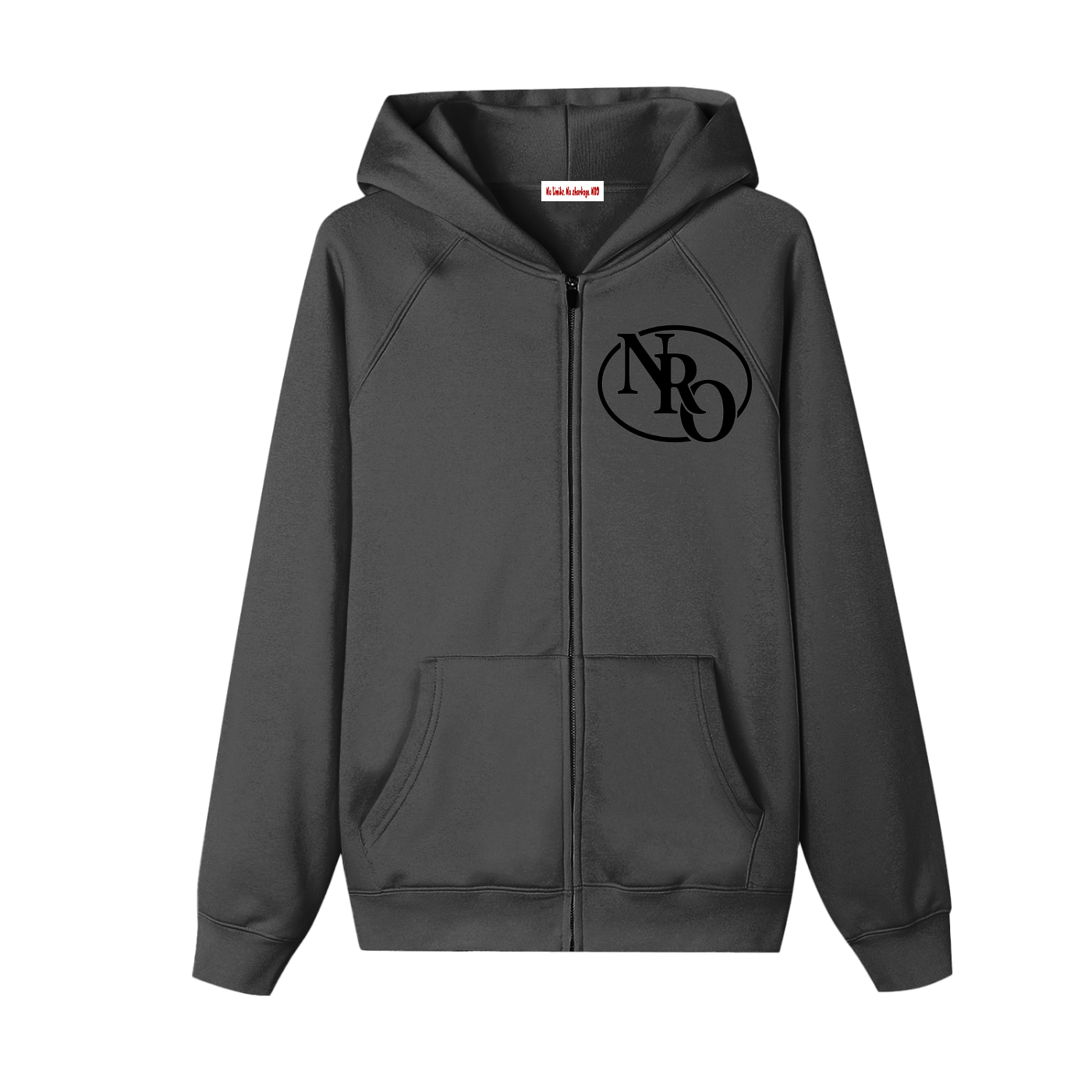 NRO Zip-up Fleece Hoodie