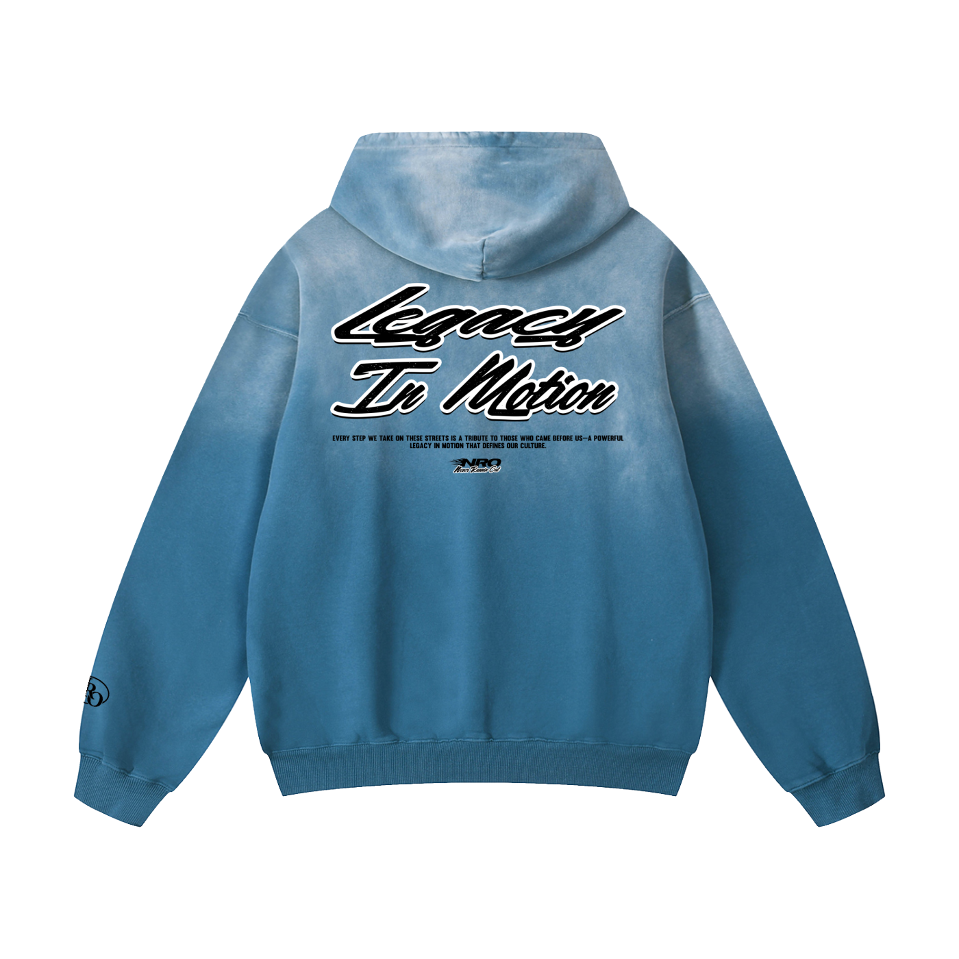 Sunfade Oversized Never Runnin Out Hoodie