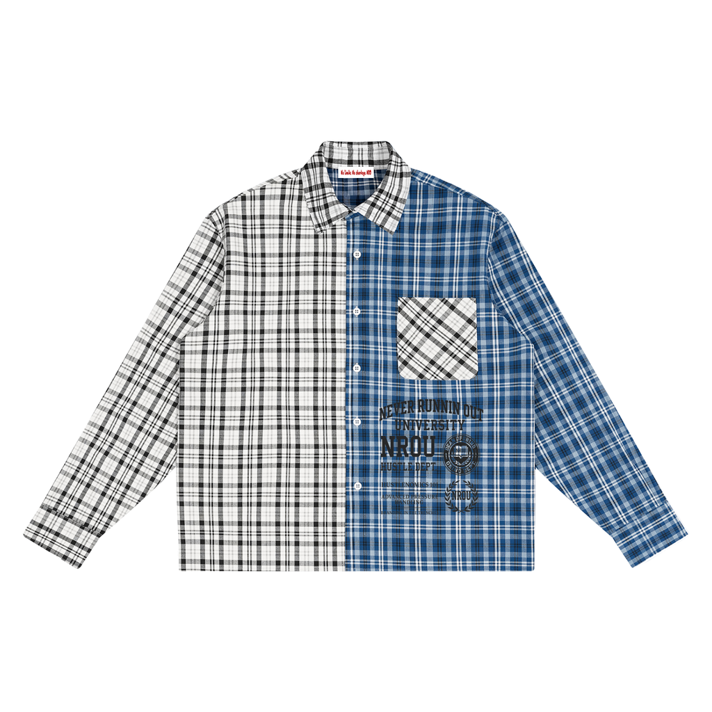NRO  Plaid  Button Up