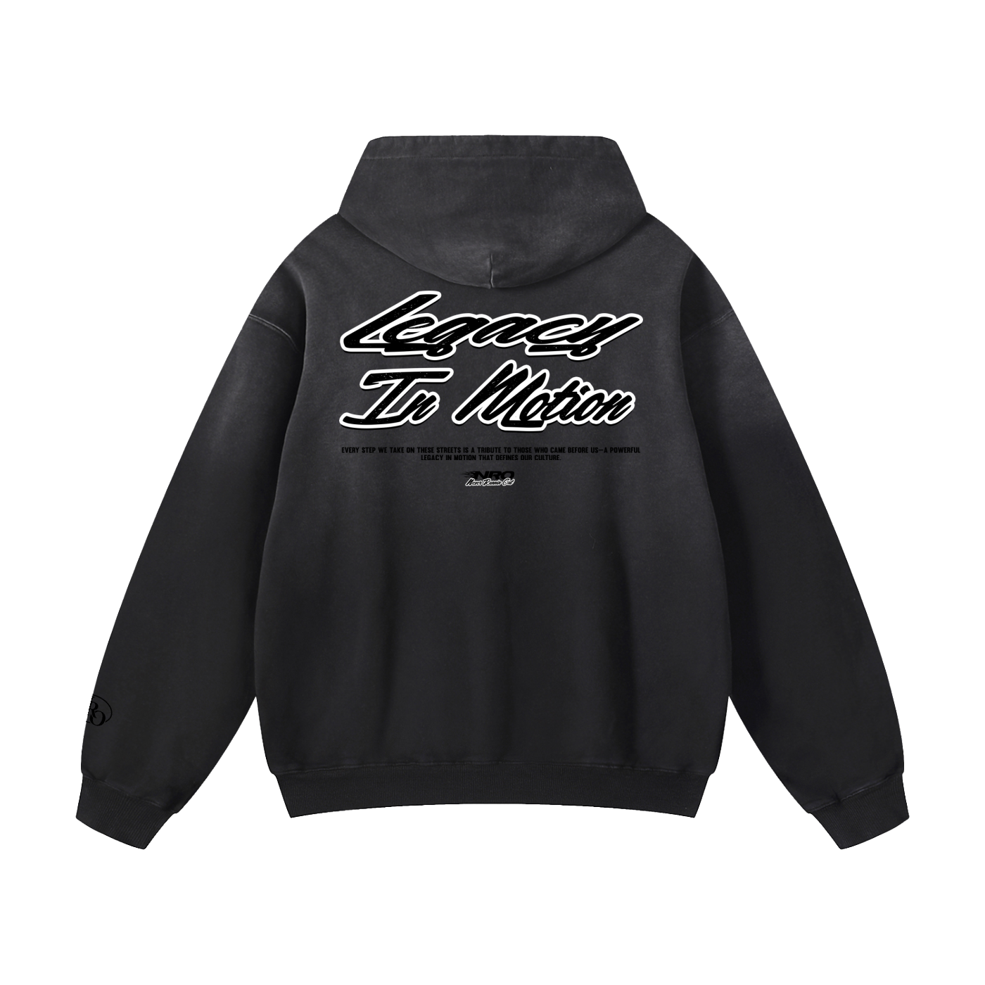 Sunfade Oversized Never Runnin Out Hoodie