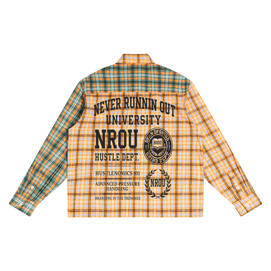NRO  Plaid  Button Up